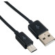 Кабель Extradigital USB 2.0 AM - micro USB type B, 1.5m, 28 AWG, Long connector, ABS, Hi-Speed